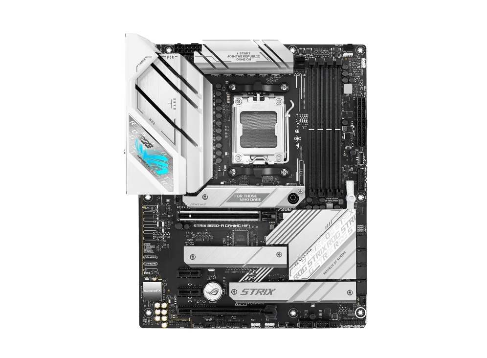 Материнская плата ASUS ROG STRIX B650-A GAMING WIFI AM5 4xDDR5 4xSATA3 Raid 3xM.2 HDMI DP ATX