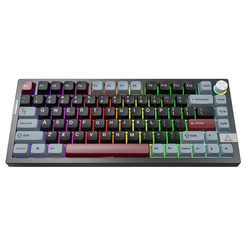 Клавиатура беспроводная Montech MK PRO 75 DY Bluetooth/Wireless/USB, ENG/RUS, mechanical, Черная