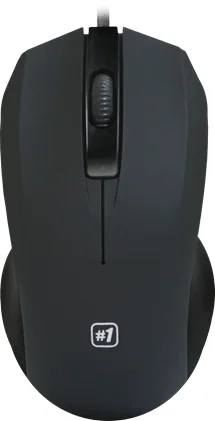 Мышь проводная Defender MM-310 черный,3 кнопки,1000 dpi, НОВИНКА!