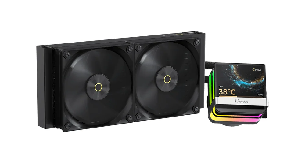 Водяное охлаждение для CPU Ocypus Sigma L24 PRO BK TDP 290W 4-pin Intel/AMD Черный