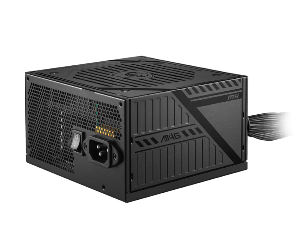 Блок питания MSI 650W, MAG A650BNL, Non Modular, ATX, 80+ BRONZE, КПД >85%, Fan 120mm, Черный