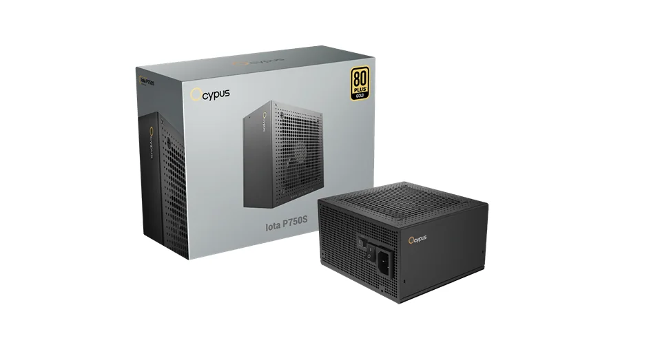 Блок питания Ocypus 750W, Iota P750S, Full Modular, 80+ GOLD, 91%, Черный, Iota-P750S-GFFBK025X-EU