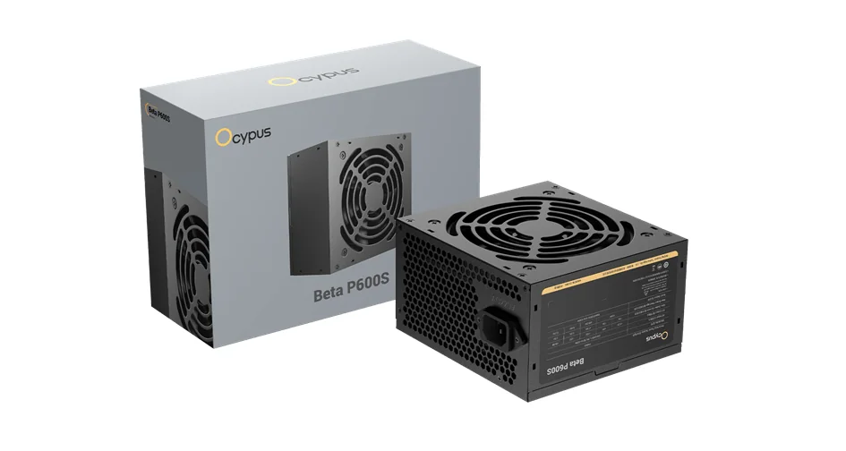 Блок питания Ocypus 500W, Beta P600S, Non modular, ATX, КПД 80%, Черный, Beta-P500S-NDHBK026X-EU