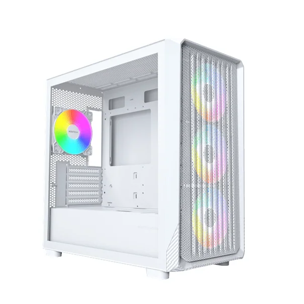 Корпус Montech X5M (W) Micro-ATX/Mini-ITX 1xUSB3.0 1xUSB2.0 1xType-C 1xAudio Белый