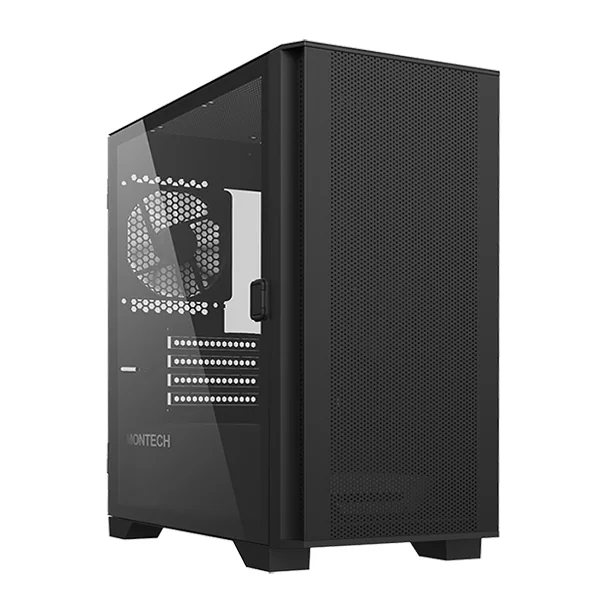 Корпус Montech AIR 100 LITE (B) Micro-ATX/Mini-ITX 2xUSB3.0 1xUSB2.0 1xAudio 1xMic Черный