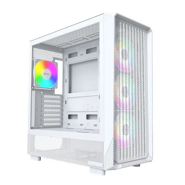 Корпус Montech X5 (W) E-ATX/ATX/Micro-ATX/Mini-ITX 1xUSB3.0 1xUSB2.0 1xType-C 1xAudio Белый