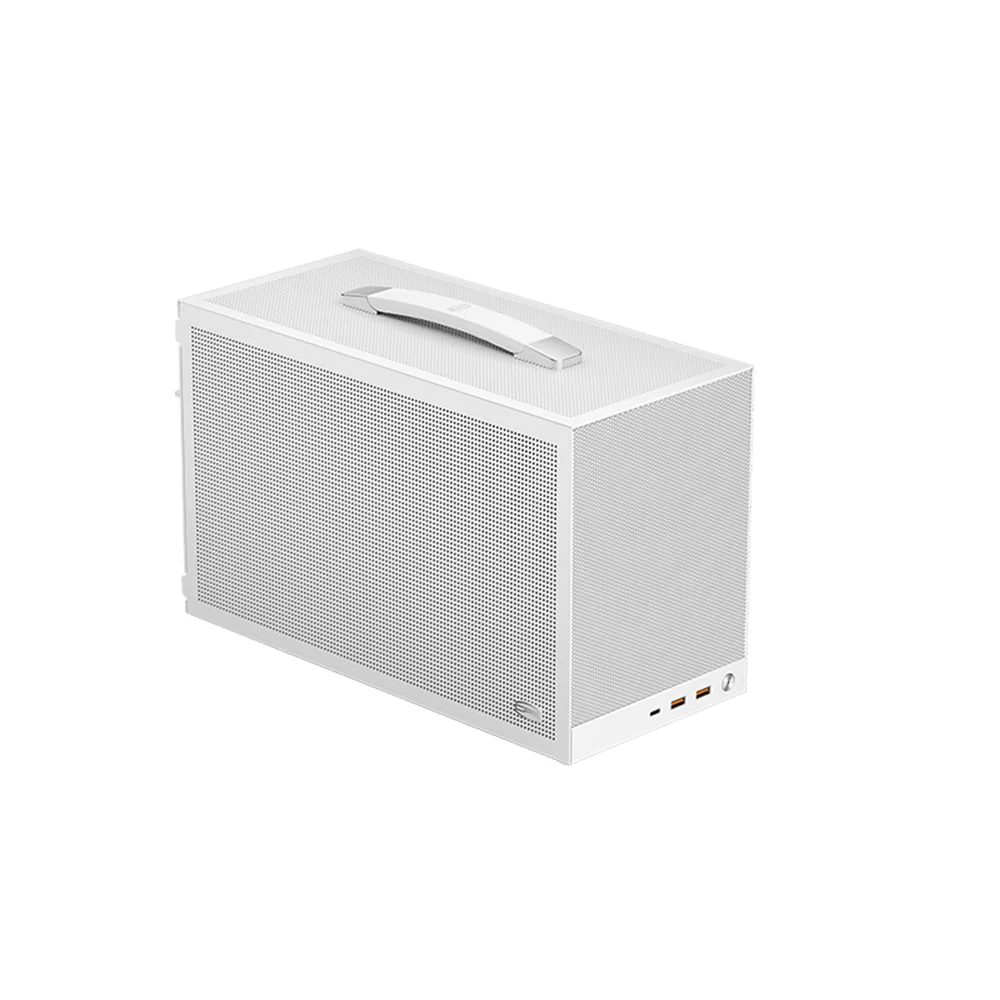 Корпус PCCooler K101 MESH WH 3F ITX 2xUSB3.0, 1xUSB-C, 3xFans, 1x3.5", 4x2.5" White
