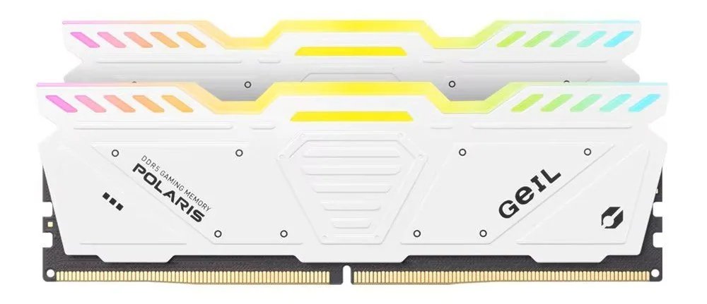 Оперативная память 32GB Kit (2x16GB) GEIL Polaris RGB 5600Mhz DDR5 UDIMM CL38 GOSW532GB5600C38ADC