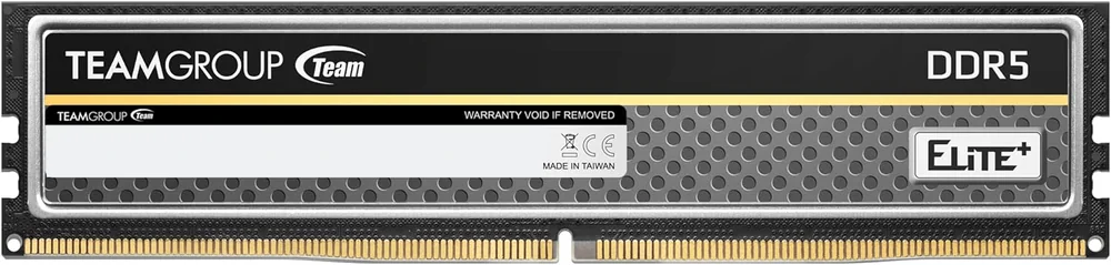 Оперативная память 8GB 5600MHz DDR5 Team Group ELITE Plus CL46 Black TPBD58G5600HC4601
