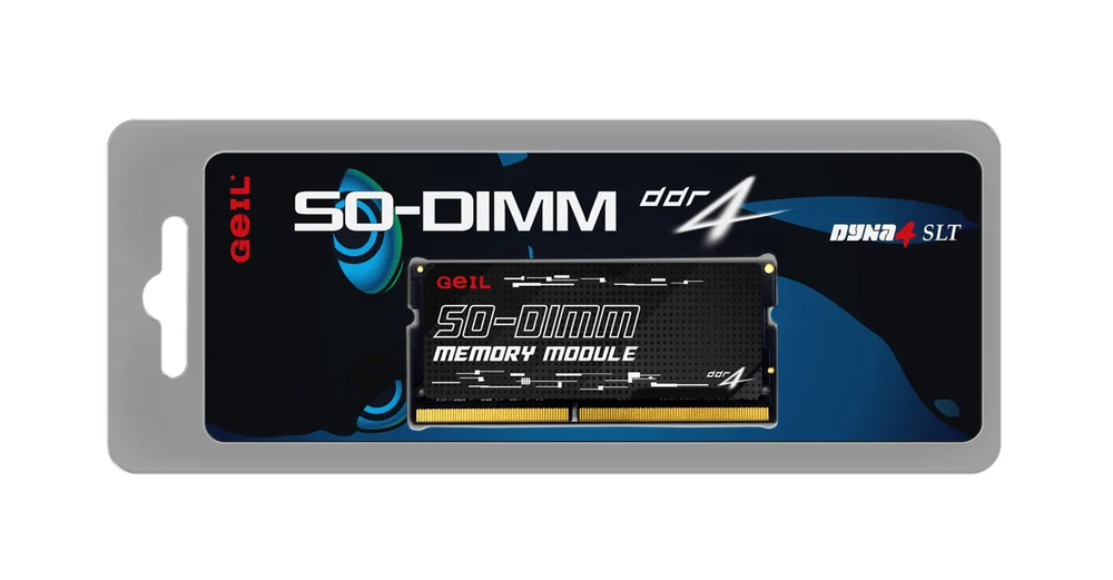 Оперативная память для ноутбука 8Gb DDR4 2666MHz GEIL PC4-21330 SO-DIMM 19-19-19-43 GS48GB2666C19SC
