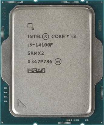 Процессор Intel Core i3-14100F 3.5GHz 4/8 Raptor Lake Refresh 60W LGA1700 Tray