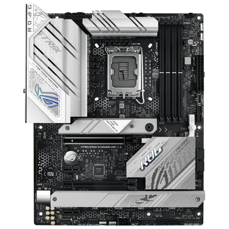 Материнская плата ASUS ROG STRIX B760-A GAMING WIFI LGA1700 4xDDR5 4xSATA3 2xM.2 RAID HDMI DP ATX