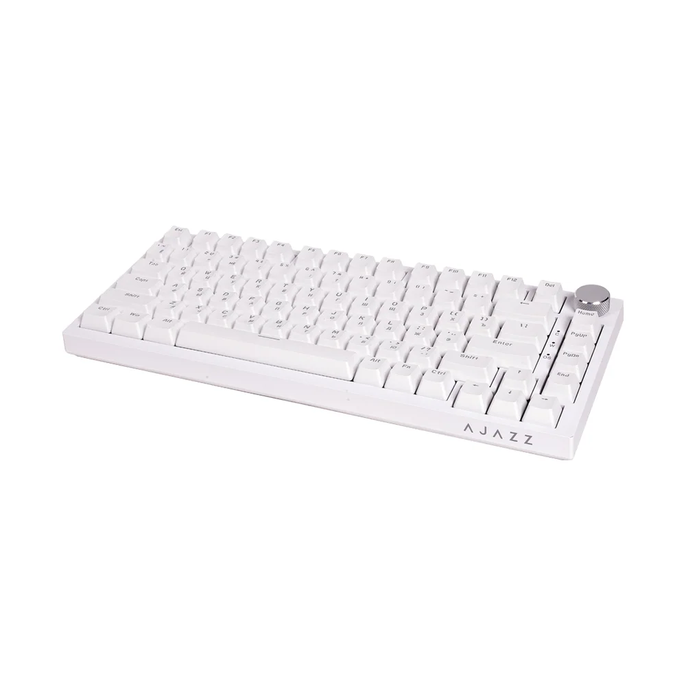 Клавиатура Ajazz AK820 Blue Switch White