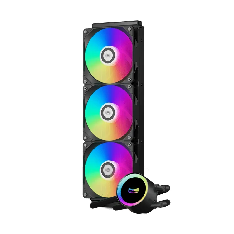 Водяное охлаждение для CPU PCCooler DA360 MAX ARGB BK TDP 300W 115X/1200/1700/1851/AM4/AM5 Черный