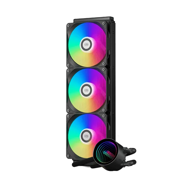 Водяное охлаждение для CPU PCCooler DA360 V2 ARGB BK TDP 300W 115X/1200/1700/1851/AM4/AM5 Черный