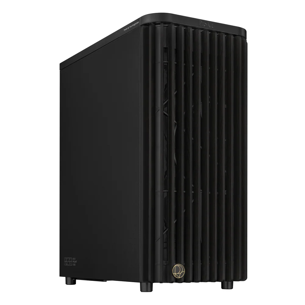 Корпус ASUS PROART PA401 WOOD METAL PWM BLACK ATX 90DC00M0-B39010