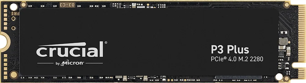 Твердотельный накопитель 4000Gb SSD Crucial P3 Plus M.2 2280 R4800Mb/s W4100MB/s CT4000P3PSSD8