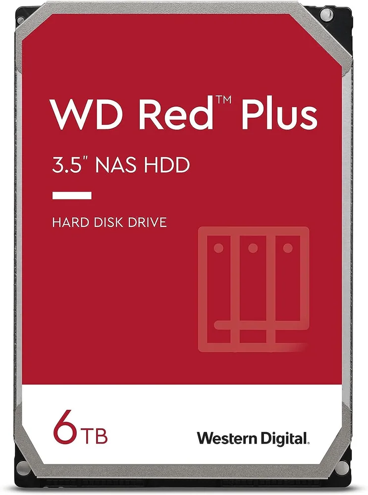 Жесткий диск для NAS систем HDD 6Tb Western Digital RED SATA 6Gb/s 3.5" 256Mb 5400rpm WD60EFPX