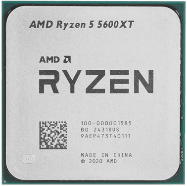 Процессор AMD Ryzen 5 5600XT 3,7ГГц (4,7ГГц Turbo) AM4 7nm 6/12 L2 3Mb L3 32Mb 65W OEM 100-000001585