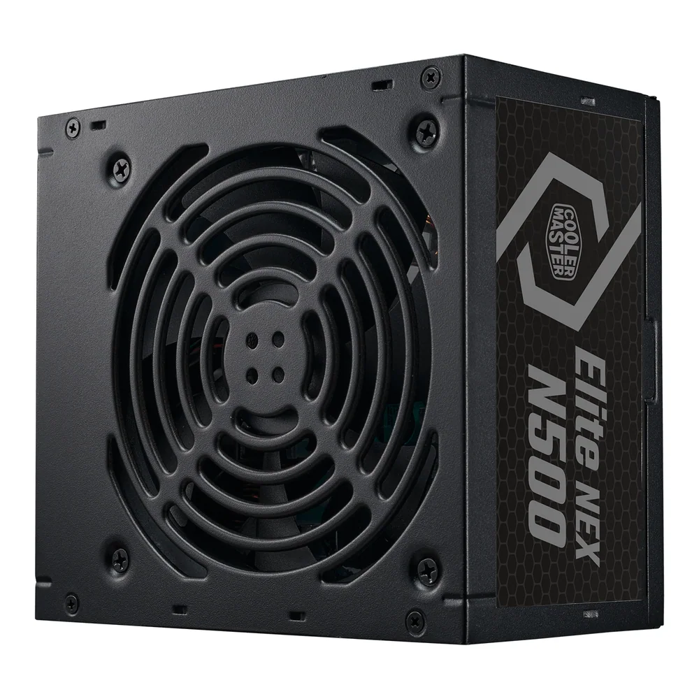 Блок питания CoolerMaster 500W, Elite NEX N500, Non Modular, КПД ≥75%, Черный, MPW-5001-ACBN-BEU