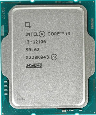 Процессор Intel Core i3-12100 3.3/4.3GHz (4.3GHz) 4/8 Alder Lake UHD730 60W FCLGA1700 OEM