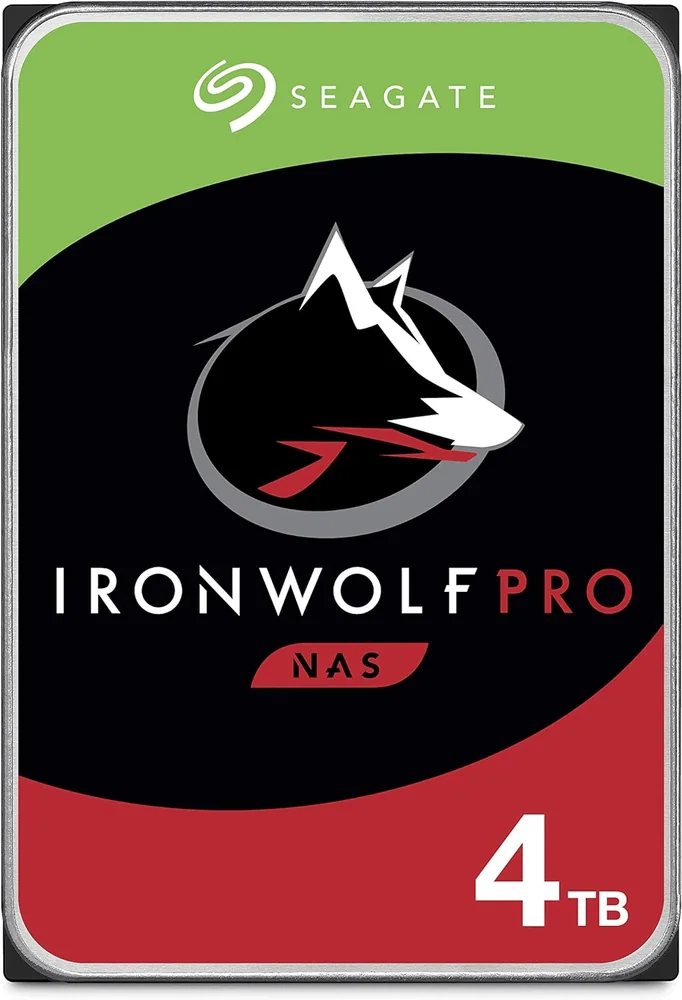 Жесткий диск для NAS систем 4Tb HDD Seagate IronWolf PRO SATA 6Gb/s 7200rpm 3.5" 256Mb ST4000NT001