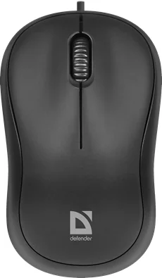 Мышь проводная Defender Patch MS-759 (Черный), USB 2кн, 1кл-кн, коробочка, НОВИНКА!