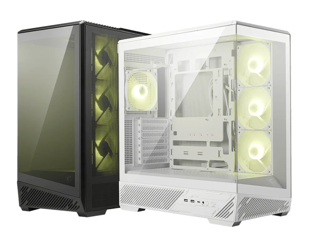 Компьютерный корпус MSI MAG PANO 130R PZ ATX/mATX/ITX, Back-connect:ATX/mATX Type-C Черный