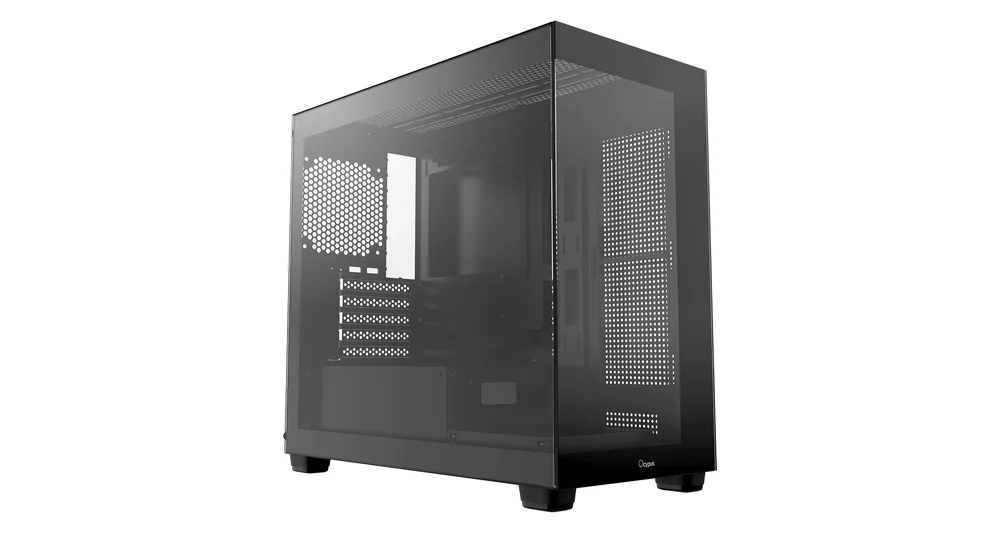 Корпус Ocypus Gamma C52 BK mATX/ITX 3xUSB Черный Gamma-C52-BKD000XX-GL