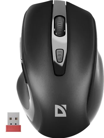 Мышь беспроводная Defender Prime MB-053 черный