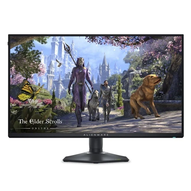 Dell Alienware 27 Gaming Dual-Resolution Monitor - AW2725QF - 27" UHD/FHD ,330Hz, IPS, 0.5ms, 600 cd/m2, 2xHDMI, DP, USB-C, Swivel, Pivot, Black, 3Yrw