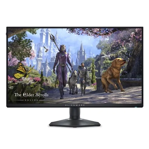 Dell Alienware 27 Gaming Dual-Resolution Monitor - AW2725QF - 27" UHD/FHD ,330Hz, IPS, 0.5ms, 600 cd/m2, 2xHDMI, DP, USB-C, Swivel, Pivot, Black, 3Yrw