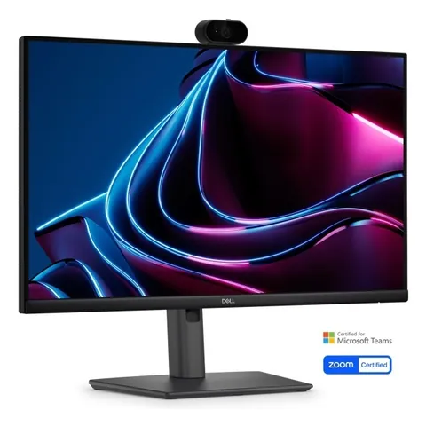 Dell Pro P 24 USB-C Hub Webcam Monitor - P2426HEV/23.8"/IPS/1920 x 1080 120 Hz/300 cd/m2/1500:1/HDMI,2xDP,3xUSB Type-A,1xUSB Type-B,2xUSB-C,RJ45/3Yr w