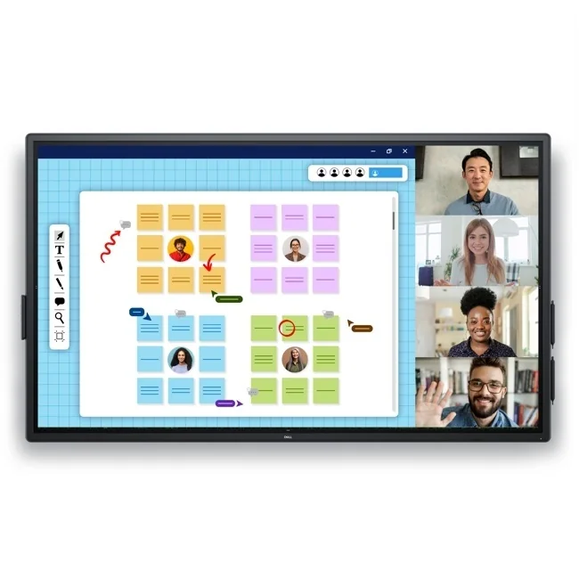 Dell Pro 75 Plus 4K Touch Monitor - P7525QT, 189.2 cm (74.5"), 4K, HDMI, DP, USB-C, Spkr/War 3Yr