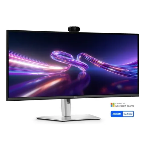 Dell Pro P 34 USB-C Hub Webcam Monitor - P3426WEV/34"/3440 x 1440/IPS/21:9/178/1xDP, 1xHDMI, 3xUSB-A, USB-B, 3xUSB-C/1xRJ45/War 3Yrs
