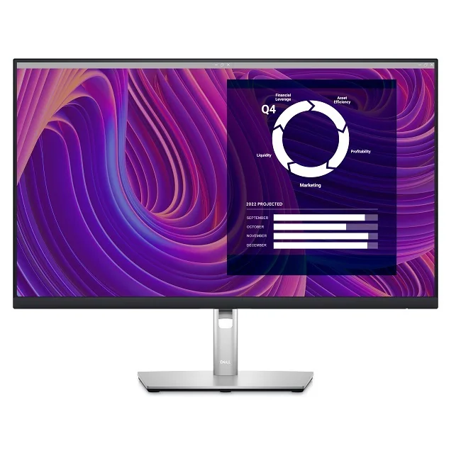Dell 24 Monitor - P2423D - 60.5cm (23.8")/IPS QHD 2560 x 1440 at 60 Hz/DisplayPort 1.2,HDMI,USB 3.2 Gen 1 upstream,4 x USB 3.2 Gen 1 downstream/3Yr W
