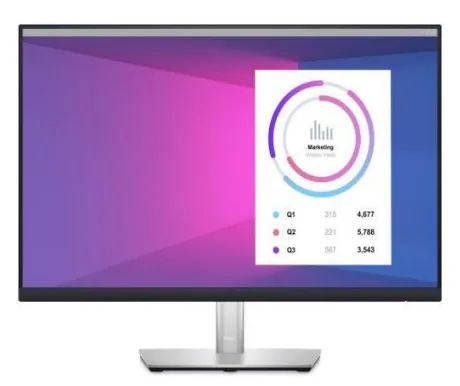 Dell 24 Monitor - P2425H, 60.5cm (23.8")/1920x1080/IPS/16:9/250 cd/m2/178/178/HDMI,DP,VGA,USB 3.2 Type-B, 3xUSB 3.2 Type-A,USB 3.2 Type-C/War 3Yrs