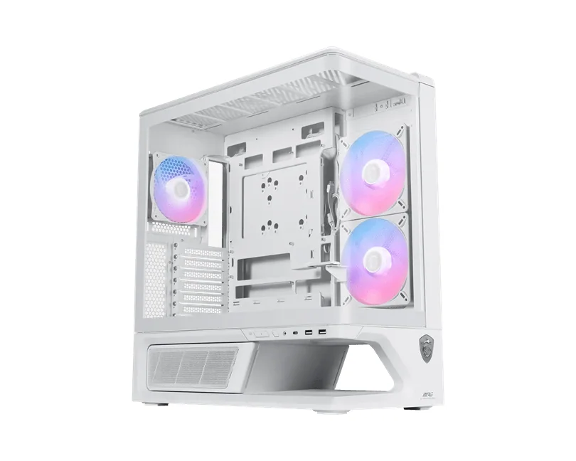 Компьютерный корпус MSI MPG VIXTA 300R PZ W ATX/mATX/mITX 2xUSB Type-A, 1xType-C 1xAudioOut Белый