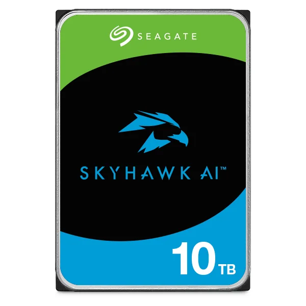 Жесткий диск для видеонаблюдения 10Tb Seagate SkyHawk AI 256Mb SATA3 3.5" ST10000VE001
