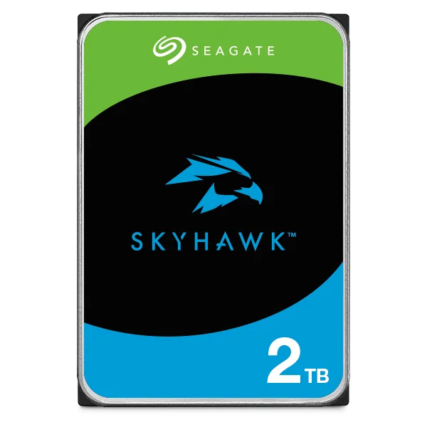 Жесткий диск для видеонаблюдения 2Tb Seagate SkyHawk SATA3 3.5" 256Mb ST2000VX017